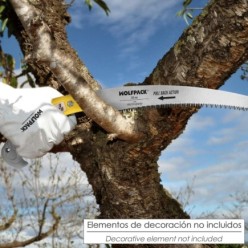 Serrucho Podar Curvo Mango TPR JD 330 mm,