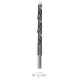 Broca Alpen Hss Metal Head Ø 12,00 mm, Tecnologia PEC 3 Filos Corte, Antideslizante, Vastago 3 Caras, Mas Rapida, Menor Esfuerzo
