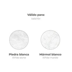 Masilla Para Marmol 500ml Blanca Con Catalizador,