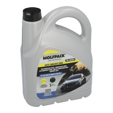 Aceite Lubricante 15w40 Turismos 5 Litros, Aceite Para Motores Diesel y Gasolina