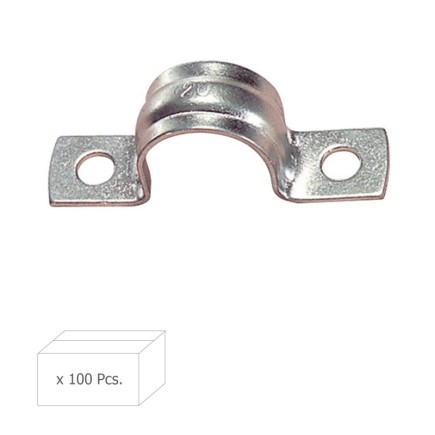 Grapa Metalica 2 Patas     10 mm, Wolfpack Caja 100 unidades