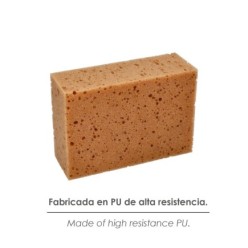 Esponja Obra Albañil Limpieza Solador Profesional 160x110 mm,