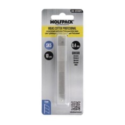 Hoja Cutter 9 mm, (Estuche 10 Piezas) Acero Sk5