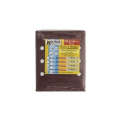 Lija Recambio Con Velcro 114x140 mm, Con Agujeros Grano  180 (10 Piezas)