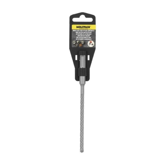 Broca Sds Plus 8 Filos Cortantes Especial Para Hormigon Armado Ø 5 x 160 mm, Broca Paredes, Broca Cimientos, Broca Muros al por 
