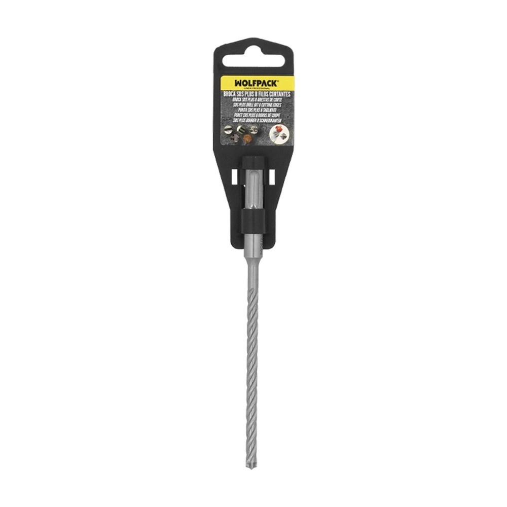 Broca Sds Plus 8 Filos Cortantes Especial Para Hormigon Armado Ø 5 x 160 mm, Broca Paredes, Broca Cimientos, Broca Muros al por 