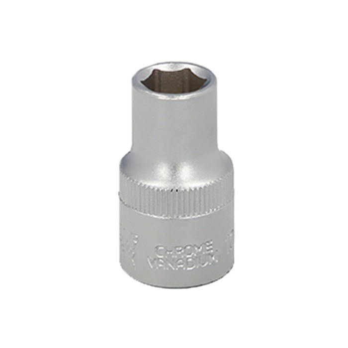 Llave Vaso 1/2" Hexagonal 12 mm, Perfil de 6 caras, Acero Cromo Vanadio, Aristas Redondas al por Mayor | Almacén de Ferretería