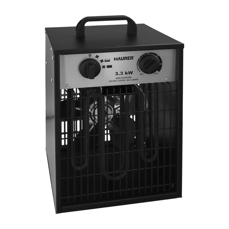 Calefactor Industrial 1650 / 3300 Watt, Cañon Aire Caliente,