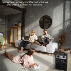 Calefactor Industrial 1650 / 3300 Watt, Cañon Aire Caliente,