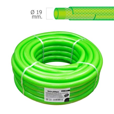 Manguera Latflex Reforzado Ø 19 mm, -  3/4 " Rollo 50 Metros Manguera Jardin, Manguera Riego, Manguera Reforzada,