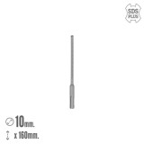 Broca Sds Plus 8 Filos Cortantes Especial Para Hormigon Armado Ø 10 x 160 mm, Broca Paredes, Broca Cimientos, Broca Muros al por