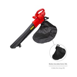 Bolsa Nylon Repuesto Aspirador Soplador Electrico de Hojas Jardín 3,000 Watt,