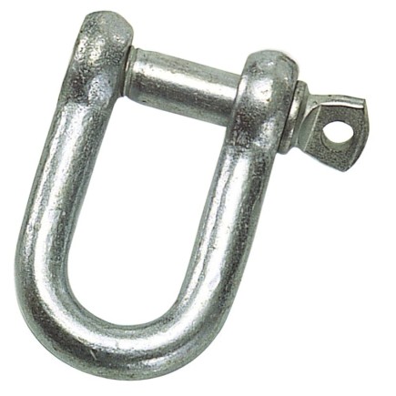 Grillete Recto Galvanizado 16 mm, 5/8" Uso Domestico