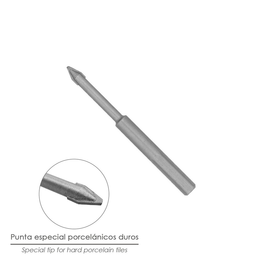 Broca Porcelanicos Duros Ø 8,0 mm, al por Mayor | Almacén de Ferretería