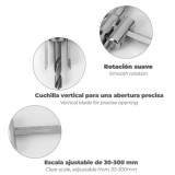 Broca Cortacírculos Regulable 30-300mm al por Mayor | Almacén de Ferretería