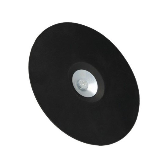 Plato Taladro Nylon Ø 125 mm, Con Espiga Ø 6 mm, Disco Plástico Para Bonete al por Mayor | Almacén de Ferretería