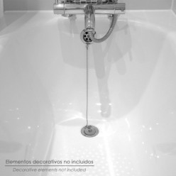 Cadenilla Bañera 45 cm, (Sin Tapón)