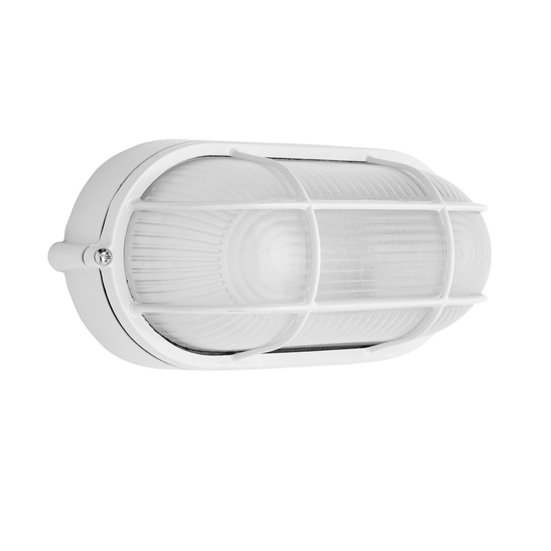 Plafon Industrial Oval Blanco,