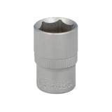 Llave Vaso 1/2" Hexagonal 18 mm, Perfil de 6 caras, Acero Cromo Vanadio, Aristas Redondas al por Mayor | Almacén de Ferretería