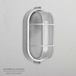 Plafon Industrial Oval Blanco,