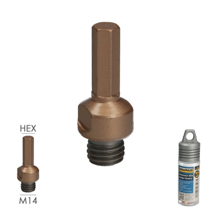 Adaptador M14 A Espiga Taladro, Adaptador Amoladora A Taladro al por Mayor | Almacén de Ferretería