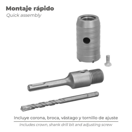Corona SDS Muros 40 mm, al por Mayor | Almacén de Ferretería