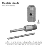 Corona SDS Muros 40 mm, al por Mayor | Almacén de Ferretería