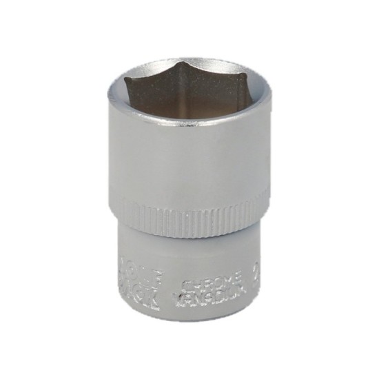 Llave Vaso 1/2" Hexagonal 20 mm, Perfil de 6 caras, Acero Cromo Vanadio, Aristas Redondas al por Mayor | Almacén de Ferretería