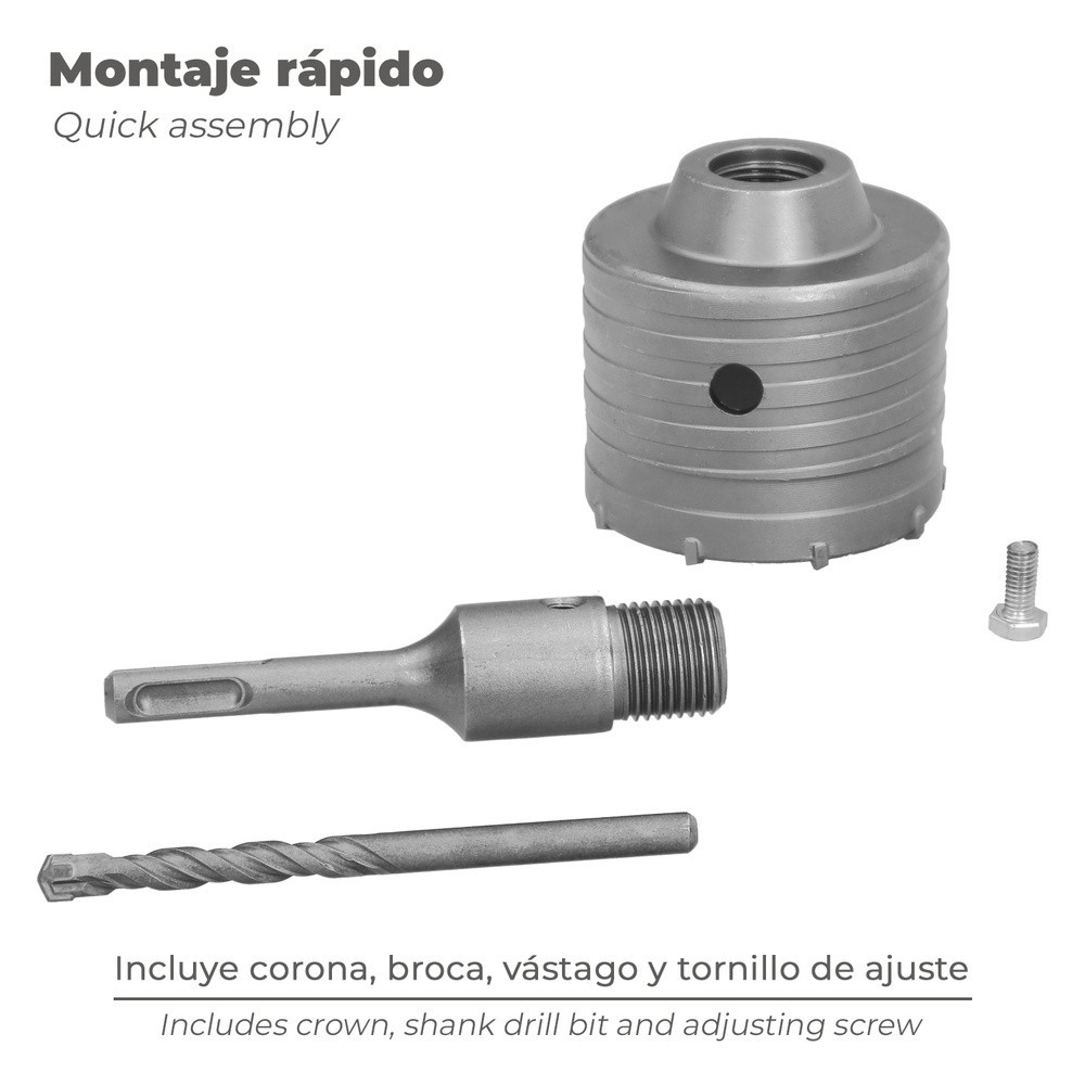 Corona SDS Muros 95 mm, al por Mayor | Almacén de Ferretería