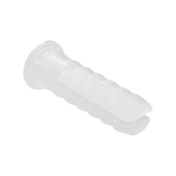 Taco Wolfpack Plástico Blanco    7 mm, (25 unidades)