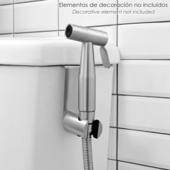 Ducha Bidet WC Con Válvula Cerámica H 1/2"  M 1/2" M 1/2"
