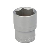 Llave Vaso 1/2" Hexagonal 22 mm, Perfil de 6 caras, Acero Cromo Vanadio, Aristas Redondas al por Mayor | Almacén de Ferretería