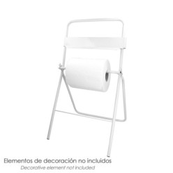 Soporte Suelo Rollo Papel Industrial