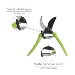 Tijera Podar 1 Mano 200 mm, PTFE,