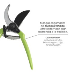 Tijera Podar 1 Mano 200 mm, PTFE,