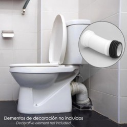 Manguito Inodoro Extensible T-118M Mini 350 mm,