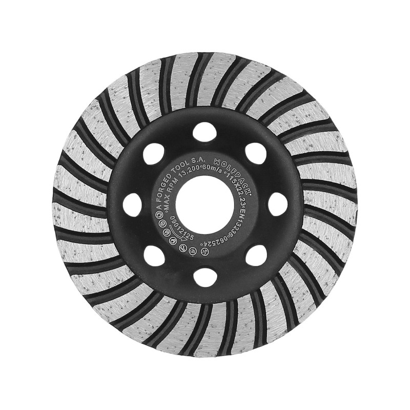 Disco Diamante Desbaste Ø 115 mm, Segmentado Turbo