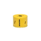 Corona Sierra Bimetal Ø 59 mm, Templado Termico, Base Reforzada, Corona Madera, Broca Agujeros Madera, Acero, Hierro, Plasticos 