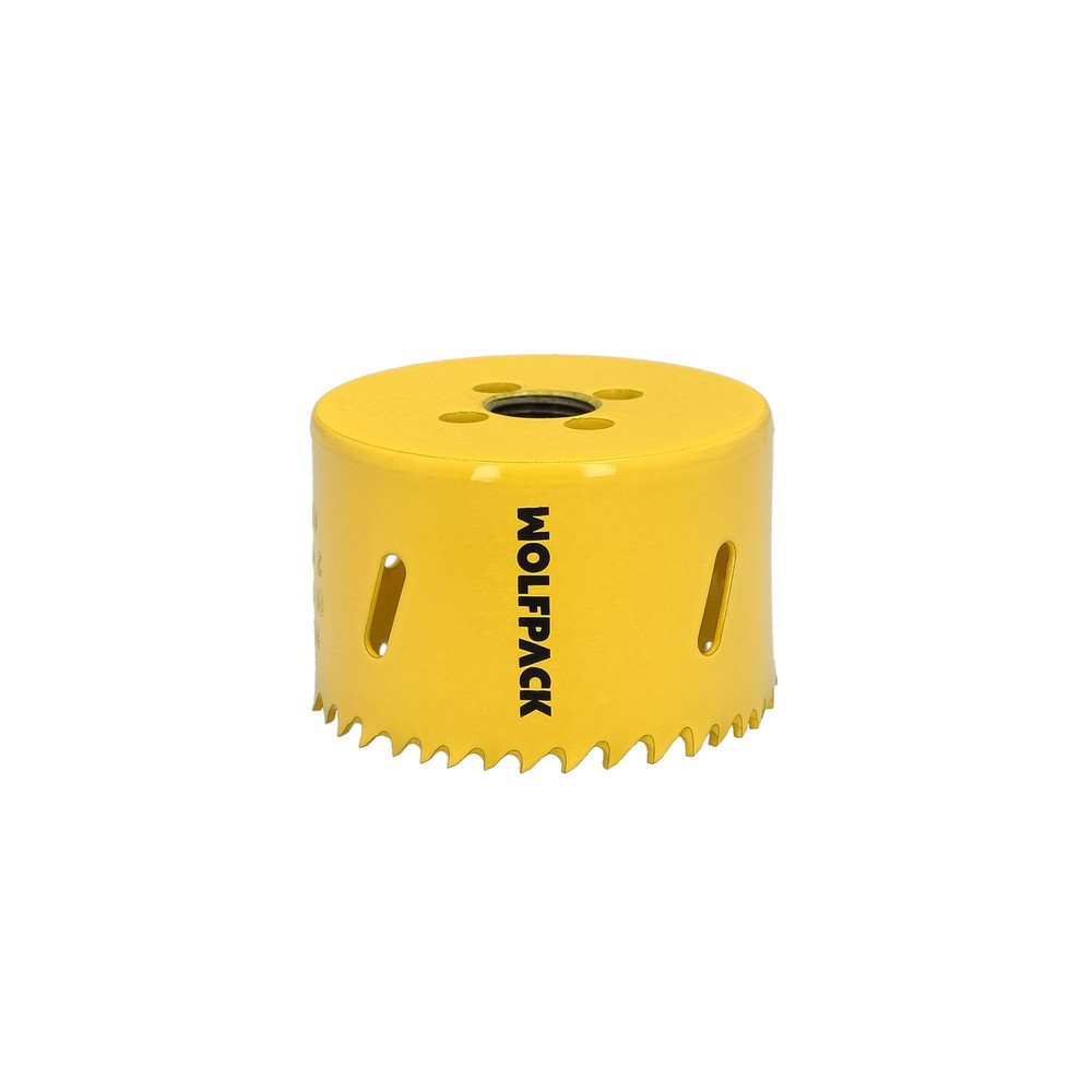 Corona Sierra Bimetal Ø 67 mm, Templado Termico, Base Reforzada, Corona Madera, Broca Agujeros Madera, Acero, Hierro, Plasticos 