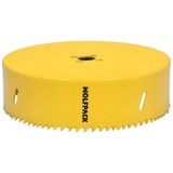 Corona Sierra Bimetal Ø 152 mm, Templado Termico, Base Reforzada, Corona Madera, Broca Agujeros Madera, Acero, Hierro, Plasticos