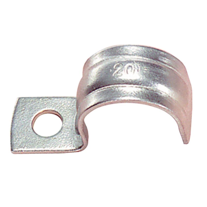 Abrazadera Metalica M-6   18 mm, (Caja 100 piezas)