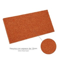 Talocha Espuma Naranja / Aluminio 14x21cm,