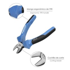 Alicates Corte Diagonal DIN/ISO Plus 160 mm, Heavy Duty