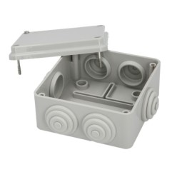 Caja Estanca Superfie Con Tornillos 100 x 100 x 50 mm,