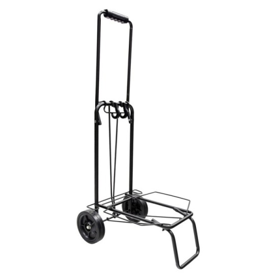 Carretilla Plegable Metalica De Carga - Porta Maletas Con Cuerda Elastica 93,5x33x44 cm, Carro De Transporte 50 Kg, al por Mayor