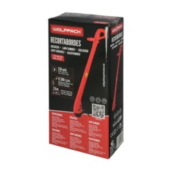 Recortabordes Electrico 250 Watt, 12,500 R,P,M, Anchura Corte Ø 22 cm, Hilo Ø 1,2 mm, x 6 Metros,  Recorta Bordes, Cortabordes