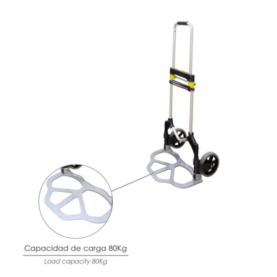 Carretilla Plegable Aluminio Portatil   80 kg, al por Mayor | Almacén de Ferretería