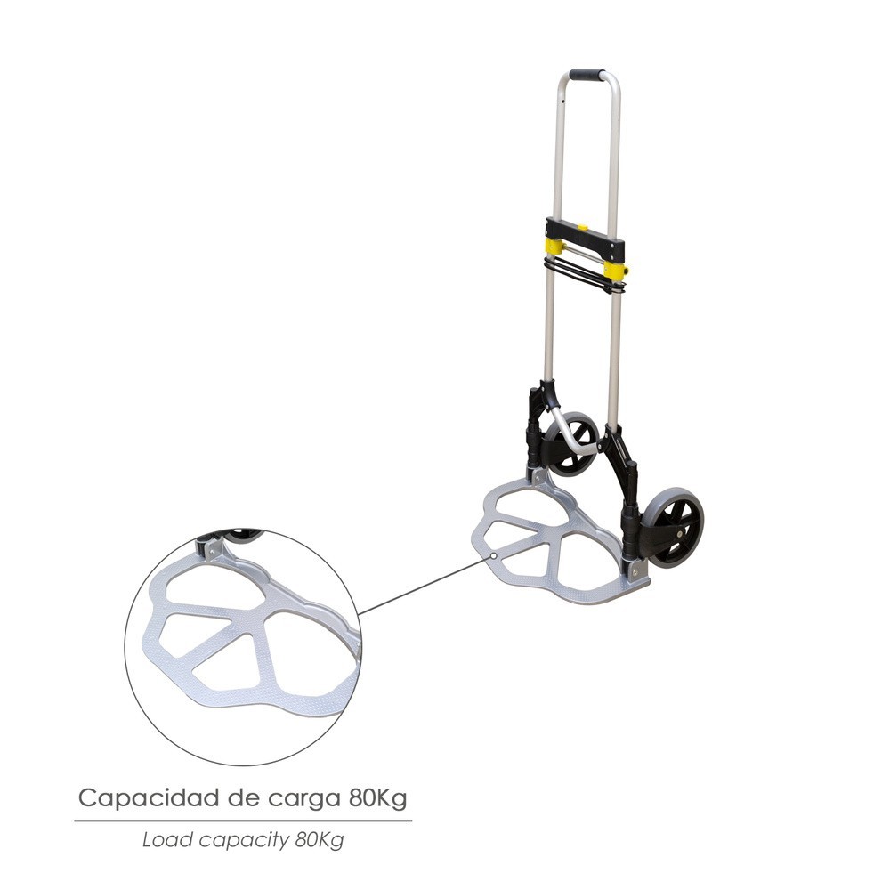 Carretilla Plegable Aluminio Portatil   80 kg, al por Mayor | Almacén de Ferretería