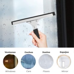 Limpiacristales Profesional Inoxidable 30 cm,