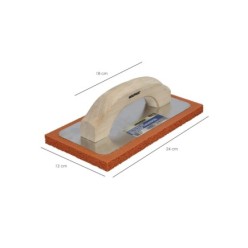Talocha Espuma Naranja / Aluminio 14x21cm,